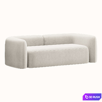 Sofa Ambia Jamis A61EMP05 3D Model Corona