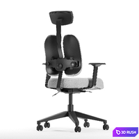 Orthopedic chair Duorest Gold 3D Model Corona