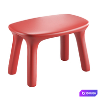 Table and Chair Nordic 3D Model Corona