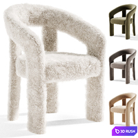 Novara Chair, Novara chair 3D Model Corona