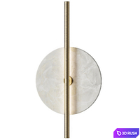 Point wall lamp 3D Model Corona
