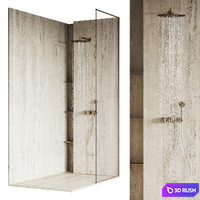 Shower 1 3D Model Corona