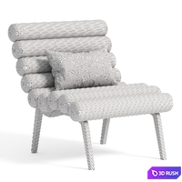 Arlo Lounge Chair 3D Model Corona