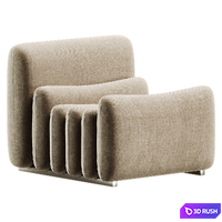 Additional System Lounge Chair 3D Model Corona