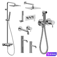 Teska Mixer Set 3D Model Corona
