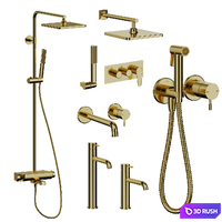 Teska Mixer Set 3D Model Corona