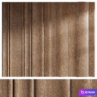 Wall 3D Panel 003 3D Model Corona
