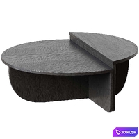 Coffee Table 3D Model Corona