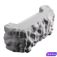 Reception desk 12 3D Model Corona