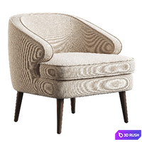 Brevik chair 3D Model Corona