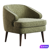 Brevik chair 3D Model Corona
