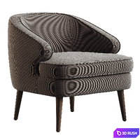 Brevik chair 3D Model Corona