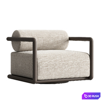 RH Outdoor Part 3 Collection Palma Garden Furniture 3D Model Vray, Corona