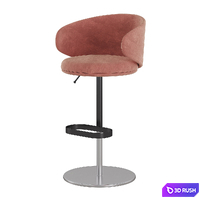 Bar stool Belle ST-ADJ 3D Model Corona