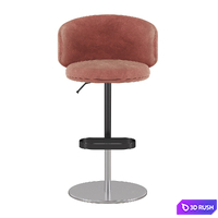 Bar stool Belle ST-ADJ 3D Model Corona