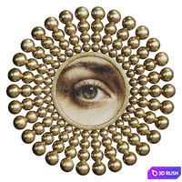 Vintage frames with retro photos - V02 3D Model Vray, Corona