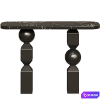Gassin Console | Cazarina 3D Model Vray, Corona