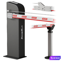 Barriers and parking systems DoorHan 3D Model Vray, Corona