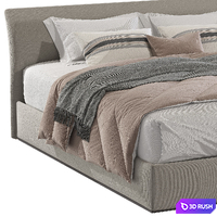 SLIM Beds 3D Model Vray