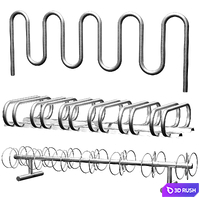 Commercial Bike Rack (Set 2) 3D Model Corona