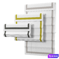 Roman Curtains 06 | Karuilu Home | Providence 3D Model Vray