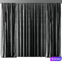 Curtain131 3D Model Vray, Corona
