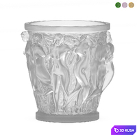 Lalique Iconic Bacchantes Vase 3D Model Corona