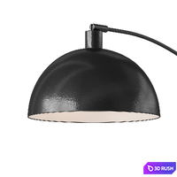 Floor lamp Greno Black 3D Model Corona