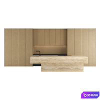 Kitchen set 47 3D Model Vray, Corona
