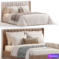 Starlight Bed CPRN Homood 3D Model Corona