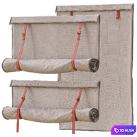 Roller Blind 1 3D Model Vray, Corona