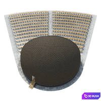 Summer theater stage 3D Model Corona