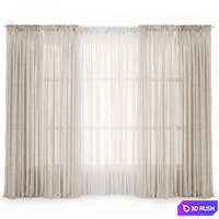 Two-color light curtains 3D Model Corona