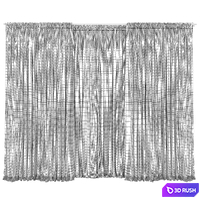Two-color light curtains 3D Model Corona