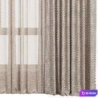 Curtain 41/ Curtains 3D Model Corona