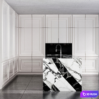 KITCHEN NO.24 3D Model Vray, Corona