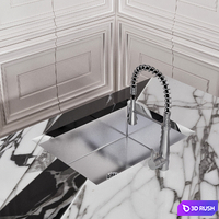KITCHEN NO.24 3D Model Vray, Corona