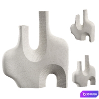 Ceramic Vase La Linea 3D Model Vray, Corona