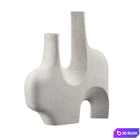 Ceramic Vase La Linea 3D Model Vray, Corona