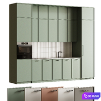 Kitchen 3 3D Model Corona