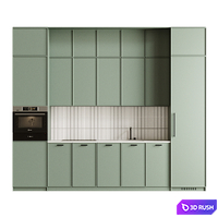 Kitchen 3 3D Model Corona