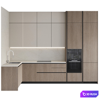 Kitchen 36 3D Model Corona