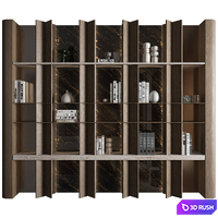 Rack Decor 27 3D Model Vray, Corona