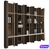 Rack Decor 27 3D Model Vray, Corona