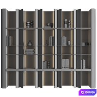 Rack Decor 27 3D Model Vray, Corona