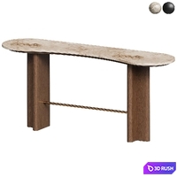 Romi Console Table 3D Model Corona