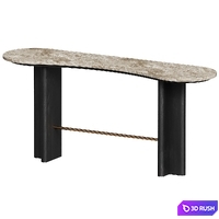 Romi Console Table 3D Model Corona