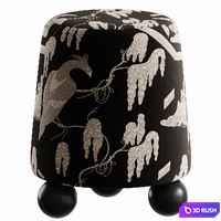 Pouf Chudik 3D Model Corona