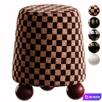 Pouf Chudik 3D Model Corona