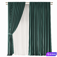 Curtain 21 3D Model Corona